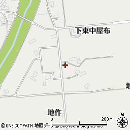 秋田県大仙市堀見内堰端29-1周辺の地図