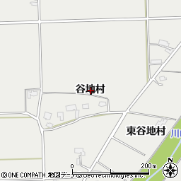 秋田県大仙市堀見内谷地村周辺の地図