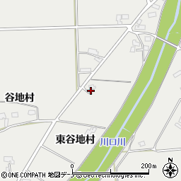 秋田県大仙市堀見内東谷地村116周辺の地図