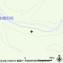 小増沢川周辺の地図