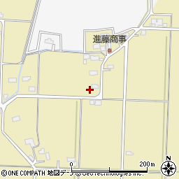 秋田県大仙市戸地谷中谷地92-5周辺の地図