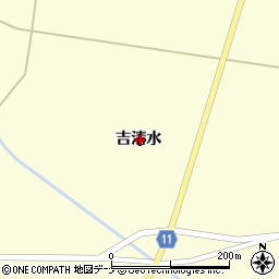 秋田県仙北郡美郷町本堂城回吉清水周辺の地図
