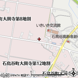 岩手県花巻市石鳥谷町大興寺第８地割156周辺の地図