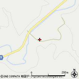 秋田県由利本荘市中俣中村47周辺の地図