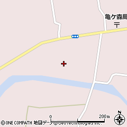 岩手県花巻市大迫町亀ケ森第７地割26周辺の地図