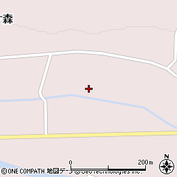岩手県花巻市大迫町亀ケ森第１３地割周辺の地図