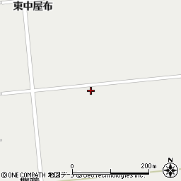 秋田県大仙市堀見内堰合周辺の地図