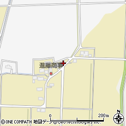 秋田県大仙市戸地谷中谷地51周辺の地図