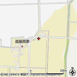 秋田県大仙市戸地谷中谷地147周辺の地図