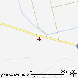 秋田県大仙市南外下木直691周辺の地図