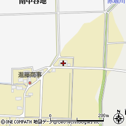 秋田県大仙市戸地谷中谷地154周辺の地図