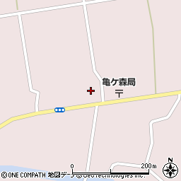 岩手県花巻市大迫町亀ケ森第７地割131周辺の地図