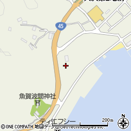 セブンイレブン山田町大沢店周辺の地図