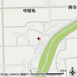 秋田県大仙市堀見内東谷地村3周辺の地図