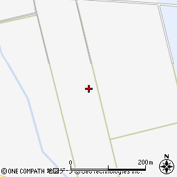 秋田県大仙市南外下木直731周辺の地図