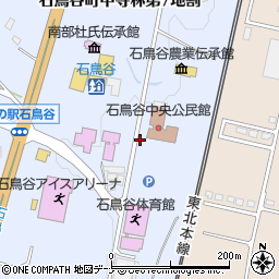 岩手県花巻市石鳥谷町中寺林第７地割1周辺の地図