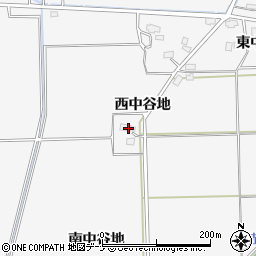 秋田県大仙市高関上郷西中谷地113周辺の地図