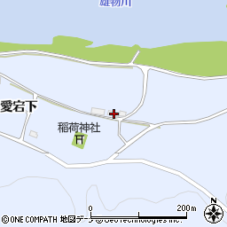 秋田県大仙市神宮寺愛宕下3周辺の地図