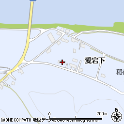秋田県大仙市神宮寺愛宕下23周辺の地図