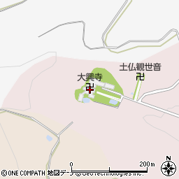 岩手県花巻市石鳥谷町大興寺第２３地割1周辺の地図
