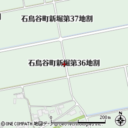 岩手県花巻市石鳥谷町新堀第３６地割周辺の地図