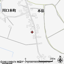 秋田県大仙市南外本宿63-1周辺の地図