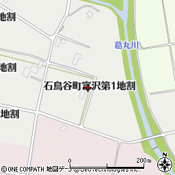 岩手県花巻市石鳥谷町富沢（第１地割）周辺の地図