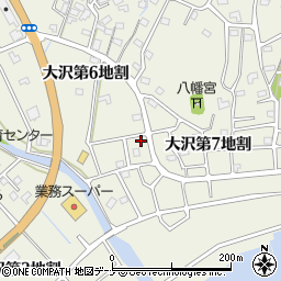 岩手県下閉伊郡山田町大沢第６地割204周辺の地図