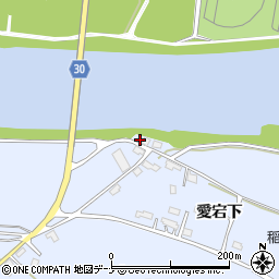 秋田県大仙市神宮寺愛宕下20周辺の地図