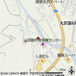 岩手県下閉伊郡山田町大沢第２地割20周辺の地図