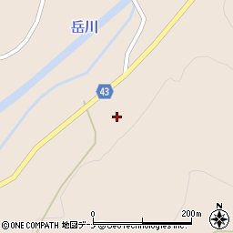 岩手県花巻市大迫町内川目第４５地割15周辺の地図