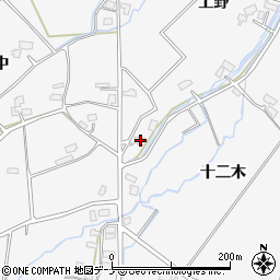 秋田県大仙市高関上郷上野70周辺の地図