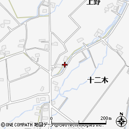 秋田県大仙市高関上郷上野79周辺の地図