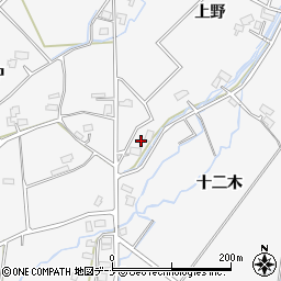 秋田県大仙市高関上郷上野69周辺の地図