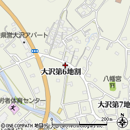 岩手県下閉伊郡山田町大沢第６地割31周辺の地図