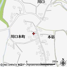 秋田県大仙市南外本宿44-1周辺の地図