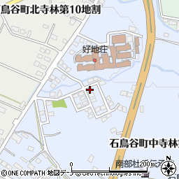 岩手県花巻市石鳥谷町中寺林第７地割38-43周辺の地図