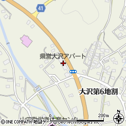 岩手県下閉伊郡山田町大沢第６地割3周辺の地図