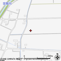秋田県大仙市高関上郷周辺の地図