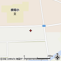 秋田県大仙市堀見内穴沢周辺の地図