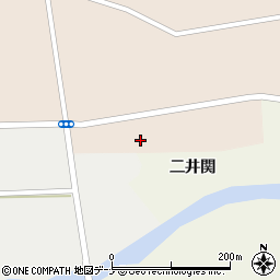 秋田県大仙市福田川原道下51周辺の地図