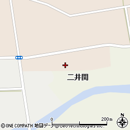 秋田県大仙市福田川原道下55周辺の地図