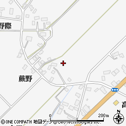 秋田県大仙市高関上郷不動堂周辺の地図