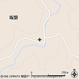 秋田県大仙市円行寺坂繋29周辺の地図