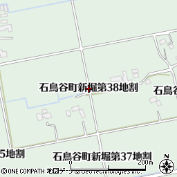 岩手県花巻市石鳥谷町新堀第３８地割周辺の地図