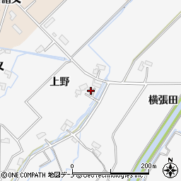 秋田県大仙市高関上郷上野59周辺の地図