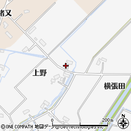秋田県大仙市高関上郷上野47周辺の地図