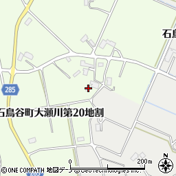 岩手県花巻市石鳥谷町大瀬川第２０地割31周辺の地図