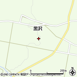 秋田県仙北郡美郷町黒沢大下周辺の地図