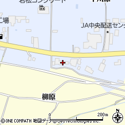 秋田左官資材周辺の地図